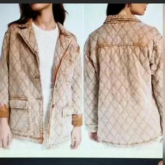 Young Fabulous & Broke Walker Quilted jacket -Oversized XS - can fit up to Sz M - Picture 2 of 7